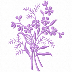 Flowers And Tree Embroidery Design 2 Flowers And Tree Embroidery Design 2